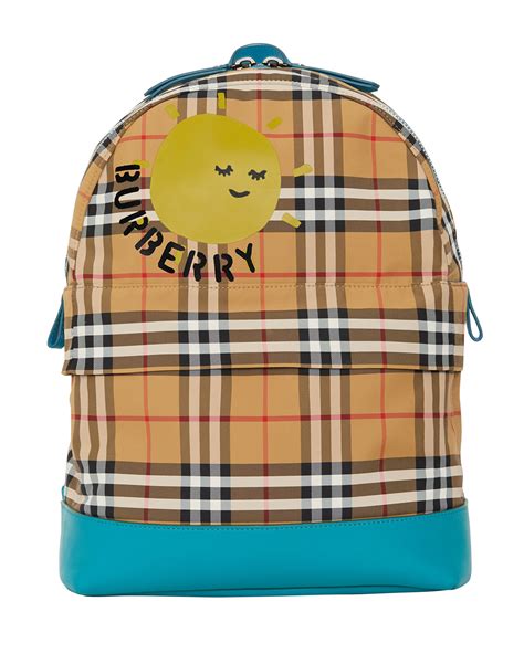 burberry kids nico backpack|BURBERRY .